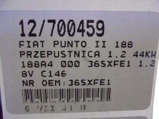 36SXFE1 Моновпрыск Fiat Punto 2 Арт e11810007, вид 9