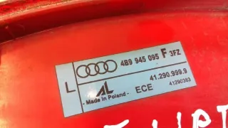 4B9945095F Фонарь задний левый Audi A6 C5 (S6,RS6) Арт e11809493, вид 6
