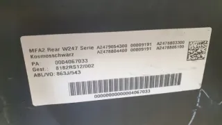  Бампер задний Mercedes B W247 Арт e11805069, вид 6