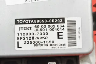 89650-0D293 112900-7330 Блок управления двигателем Toyota Yaris 3 Арт e11803928, вид 7