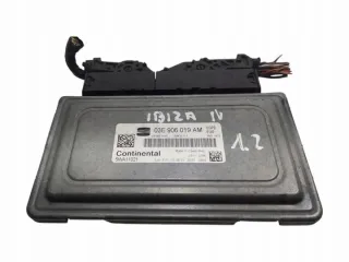 2012-2016 03E906019AM Блок управления двигателем Seat Ibiza 4 Арт e11803737, вид 1