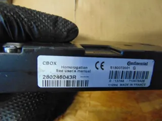 S180042156A,237101505R,8201060291A,902663A,0265005259,21673884-72,2167388472,280246043R Блок управления двигателем Renault Clio 3 Арт e11803565, вид 10