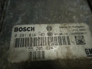 0281014193 55205624 Блок управления двигателем Opel Astra H Арт e11803329, вид 4