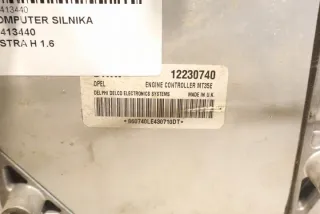 12230740 Блок управления двигателем Opel Astra H Арт e11803309, вид 7