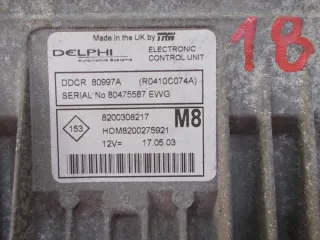 8200308217 Блок управления двигателем Nissan Micra K12 Арт e11803249, вид 2