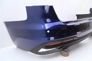 2019-2024 8W9807511 Bumper3 Бампер задний Audi A4 B9 Арт e11801454, вид 7