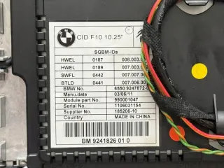 9241826 Блок навигации BMW 5 F10/F11/GT F07 Арт e11801346, вид 5