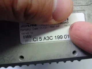 5A3C199 Блок навигации BMW 1 F40 Арт e11801142, вид 5