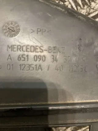 6510903437 Гофра инжектора Mercedes C W204 Арт e11794977, вид 4