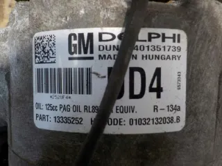 6573022 Компрессор кондиционера Opel Zafira C Арт e11794459, вид 9