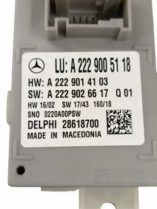 A2229005118 Блок управления светом Mercedes E W213 Арт e11792590, вид 5