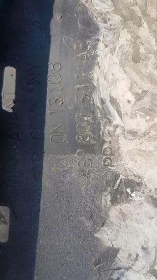 4B9807511AB Бампер задний Audi A6 C5 (S6,RS6) Арт e11790683, вид 5