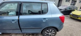 SKODAFABIAII06 DRZWILTHB9154 Дверь задняя левая Skoda Fabia 2 Арт e11786802, вид 1