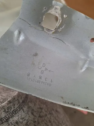 2011-2018 A2468810101 Крыло переднее левое Mercedes B W246 Арт e11778157, вид 7