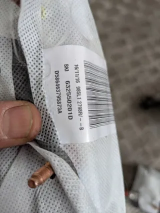 2016-2022 632550201D pwexpert2017 Подушка безопасности Renault Megane 4 Арт e11775360, вид 4