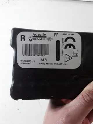 985H05592R Подушка безопасности Renault Captur Арт e11775338, вид 3