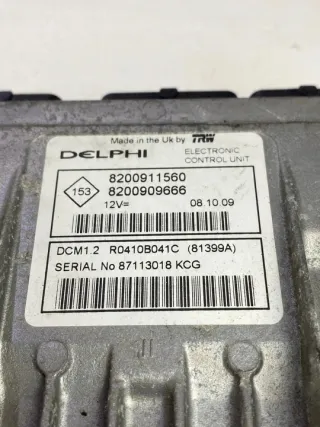 8200911560 8200909666 Блок управления двигателем Renault Clio 3 Арт e11770564, вид 2
