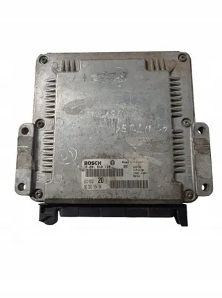 9636255480 0281010138 Блок управления двигателем Citroen Berlingo 1 Арт e11769315, вид 1