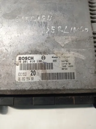 9636255480 0281010138 Блок управления двигателем Citroen Berlingo 1 Арт e11769315, вид 4
