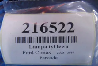  Фонарь задний левый Ford C-max 1 Арт e11765540, вид 6