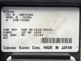 284B1ZB000 LORK-1449-133827 Блок комфорта Nissan Altima L31 Арт e11746435, вид 5
