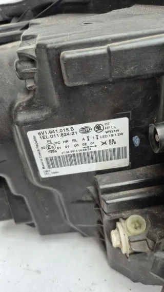 6V1941015B Фара левая Skoda Fabia 3 Арт e11738511, вид 6