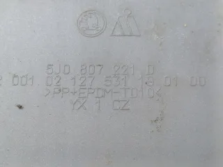 5J0807221D 5J0807221D-RTEKO LUK1525 Бампер передний Skoda Fabia 2 Арт e11732155, вид 9