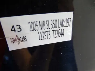 15905959659 Бампер задний Mercedes SL r230 Арт e11719482, вид 8
