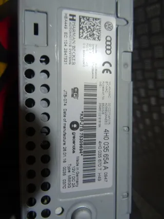 4H0035654A 16841318187 Блок навигации Audi A8 D4 (S8) Арт e11715443, вид 2