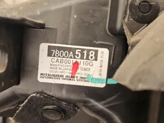 7800A518 7800A518, 7802A327 Отопитель в сборе (печка) Mitsubishi Outlander 3 Арт e11714049, вид 9