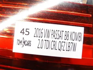 3G9945207F 16838747281 Фонарь задний левый Volkswagen Passat B8 Арт e11709723, вид 11