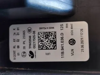 11B941036D Фара правая Volkswagen ID4 Арт e11706297, вид 11