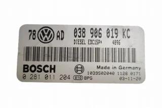 038906019KC Блок управления двигателем Volkswagen Passat B5 Арт e11704249, вид 2