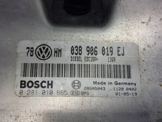 038906019EJ 3B0920826A 4B0905851A Блок управления двигателем Volkswagen Passat B5 Арт e11704248, вид 3