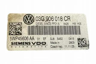 03G906018CR Блок управления двигателем Volkswagen Passat B6 Арт e11704204, вид 4