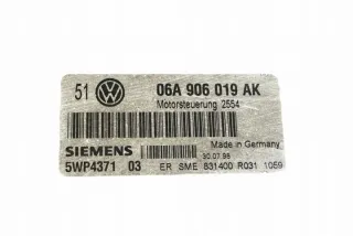 06A906019AK Блок управления двигателем Volkswagen Golf 4 Арт e11703987, вид 5