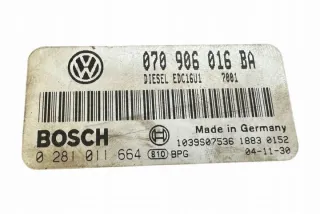 070906016BA Блок управления двигателем Volkswagen Caravelle T5 Арт e11703842, вид 5