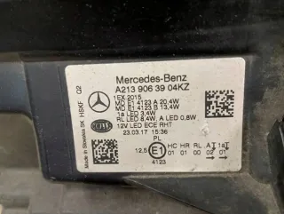 A2139063904 Фара левая Mercedes E W213 Арт e11703364, вид 7