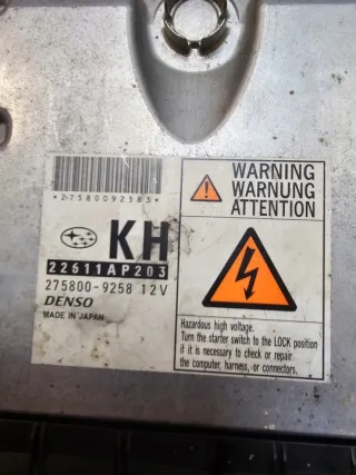 2758009258 275800-9258 Блок управления двигателем Subaru Forester SH Арт e11703301, вид 4