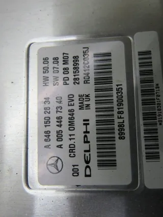 A6461502634 Блок управления двигателем Mercedes C W204 Арт e11700433, вид 3