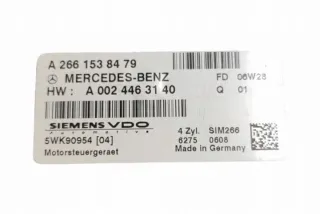 A2661538479 Блок управления двигателем Mercedes B W245 Арт e11700402, вид 2