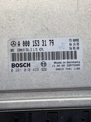 A0001533179 Блок управления двигателем Mercedes A W168 Арт e11700367, вид 2