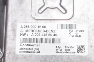 A2669001200 Блок управления двигателем Mercedes A W169 Арт e11700339, вид 7
