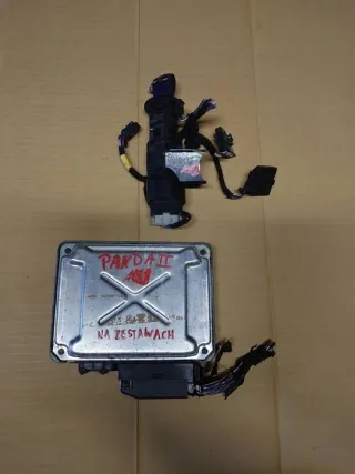 55196261 6160112401 4KBE05T6E Блок управления двигателем Fiat Panda 2 Арт e11699301, вид 1