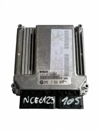 0261208539 7531850 7508180 7541944 Блок управления двигателем BMW 3 E46 Арт e11697679, вид 1