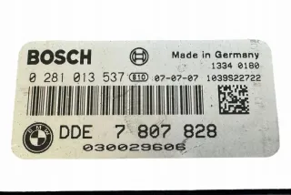7807828 Блок управления двигателем BMW 1 E81/E82/E87/E88 Арт e11697395, вид 6