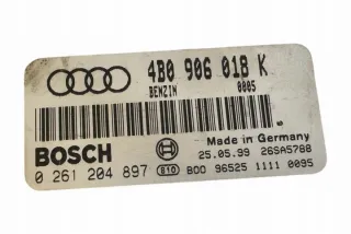 4B0906018K Блок управления двигателем Audi A6 C5 (S6,RS6) Арт e11697183, вид 4