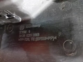 3C0121283 3C0121253S Передняя панель крепления облицовки (телевизор) Volkswagen Passat B6 Арт e11693420, вид 2