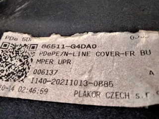 86511-g4da0 Бампер передний Hyundai i30 FD Арт e11687480, вид 7