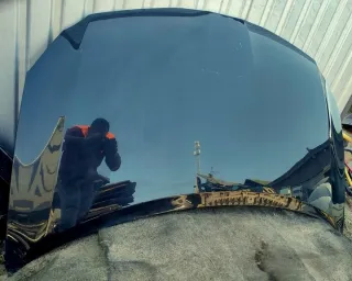 2009-2013 74567-25041 Капот Toyota Auris 1 Арт e11685329, вид 4